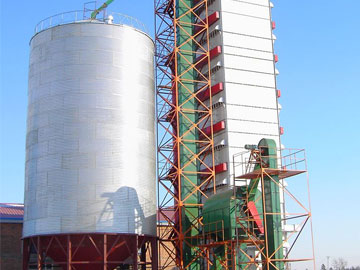сушильная башня для кукурузы