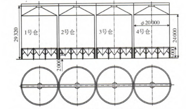 rice husk silo