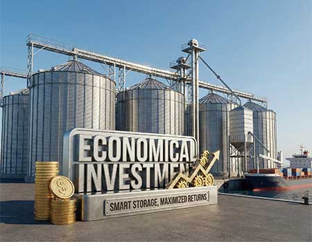 Grain Silo SPIRAL FOLDING TECHNOLOGY