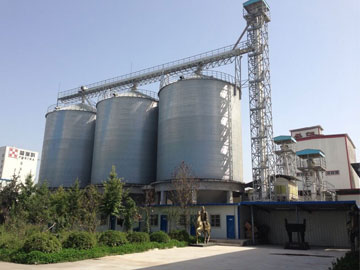 Зерновой бункер для завода по переработке пищевых продуктов