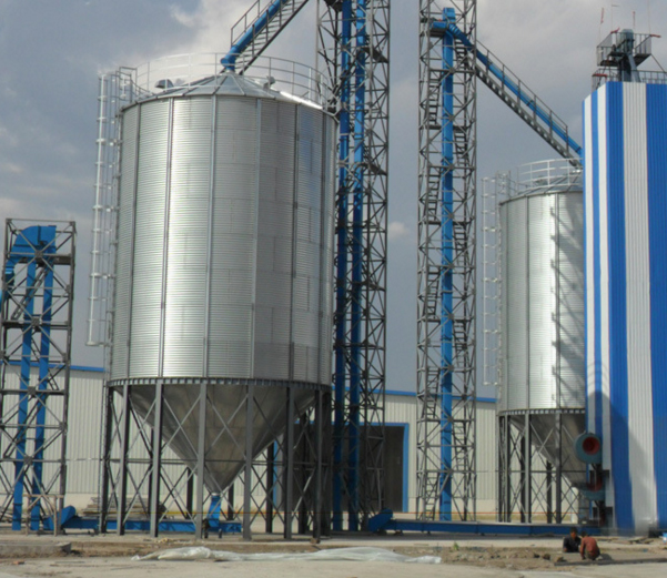 wheat silo